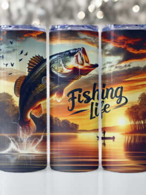 Fishing life tumbler
