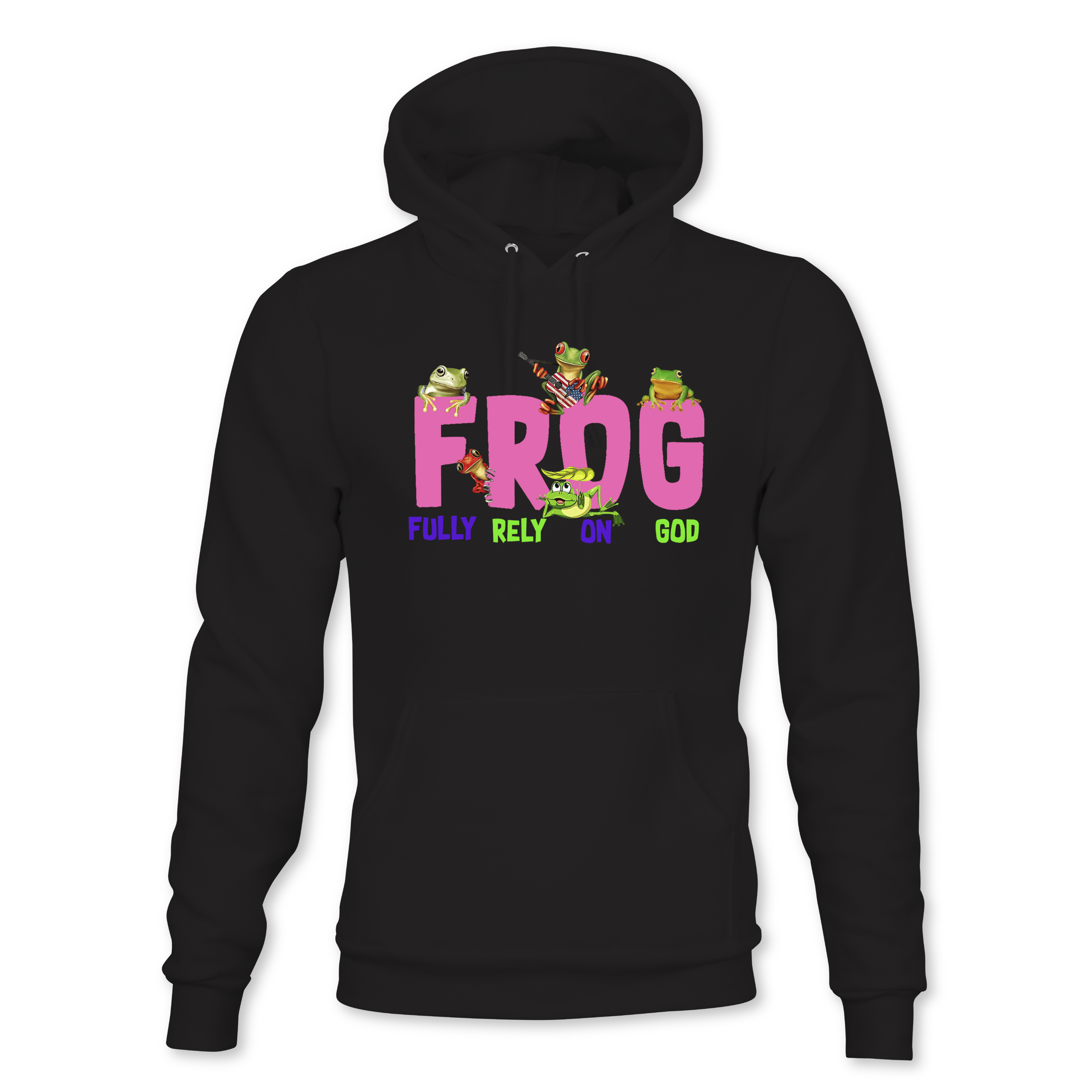 Fully rely on God hoodie - Image 2