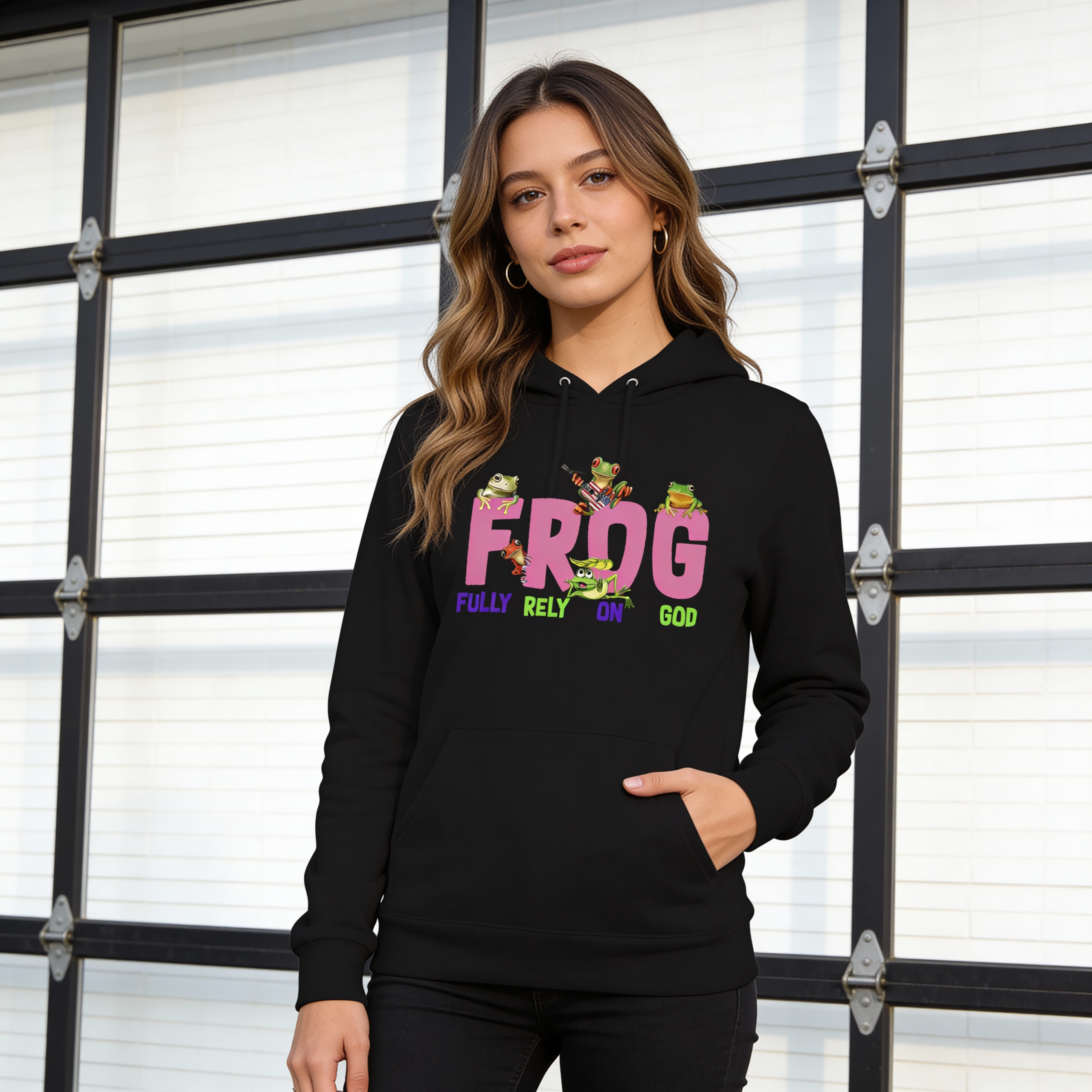 Fully rely on God hoodie